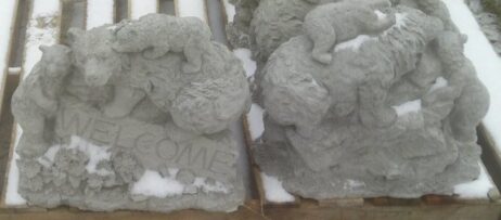 Bears On Rock (Small)