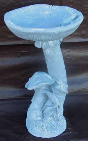 Mushroom Birdbath