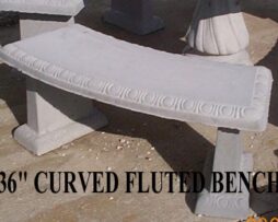 Large Curved Fluted