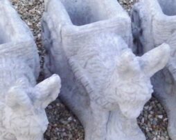 donkey cart planter