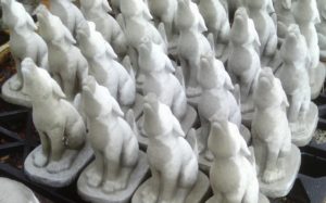 howling wolfs one pup 12 inches