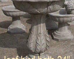 Leaf Bird Bath