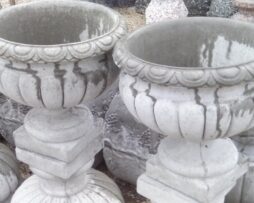 roman large fluted planter