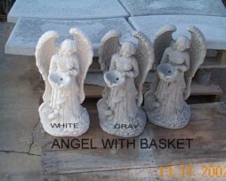 angel with basket