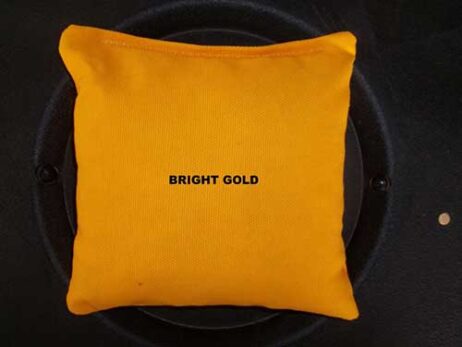 Bright Gold Cornhole Bag