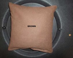 brown cornhole bag