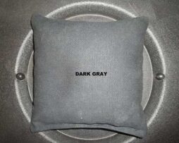 dark gray corn hole bag