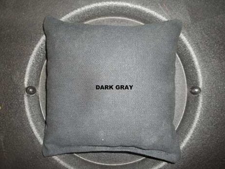 dark gray corn hole bag
