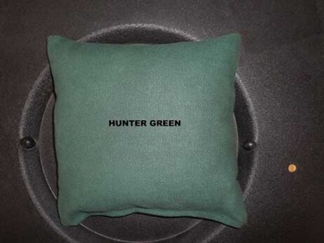 hunter green cornhole bag