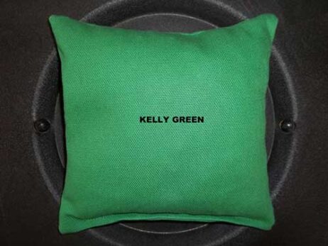 kelly green cornhole bag