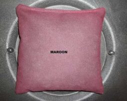 maroon cornhole bag