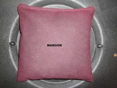 maroon cornhole bag