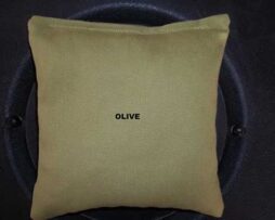 olive cornhole bag
