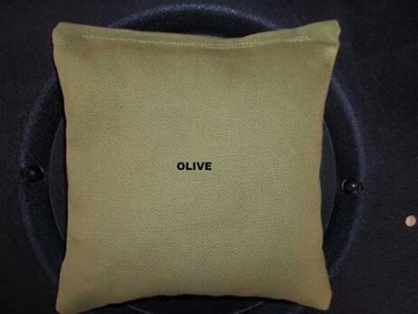 olive cornhole bag
