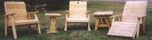 Lawn Chairs & Lounge with Coffee Tables