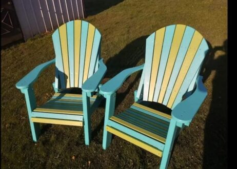 Folding Adirondack Chair w/Cup Holder