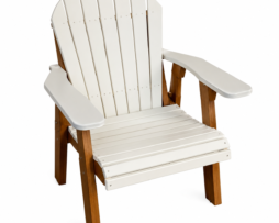 Fan Back Stationary Chair