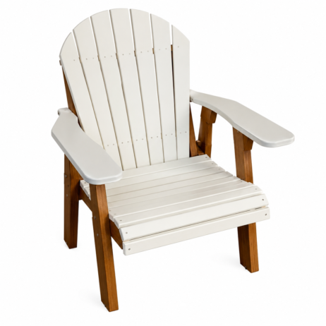 Fan Back Stationary Chair