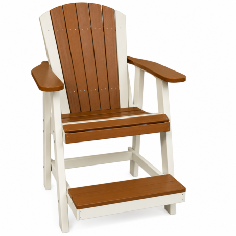 Fan Back Balcony Chair