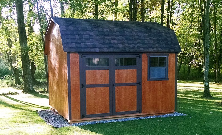 Meadville-PA-Storage-Barns-Highwall-Wood-Siding-Cedar-Stain-Dark-brown-trim-and-shingles-943x576