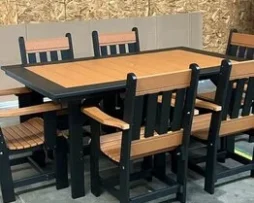 Bar Height Rectangular Table - 42”