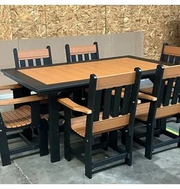 Bar Height Rectangular Table - 42”