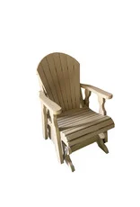 Fan Back Glider Chair