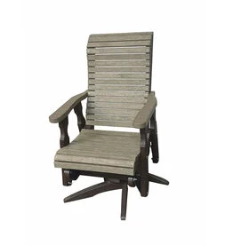 High Back Swivel Glider Chair