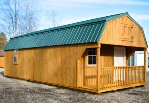 lofted-cabin-prefab-shed